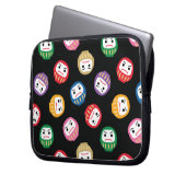 Daruma Laptop Sleeve (Voorkant Links)