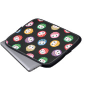 Daruma Laptop Sleeve (Voorkant onderkant)