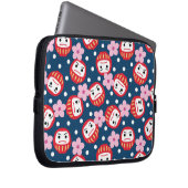 Daruma Laptop Sleeve (Voorkant Rechts)