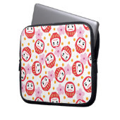 Daruma Laptop Sleeve (Voorkant Links)