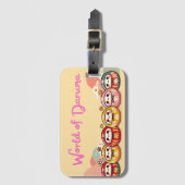 Daruma-manie Bagagelabel (Voorkant (verticaal))