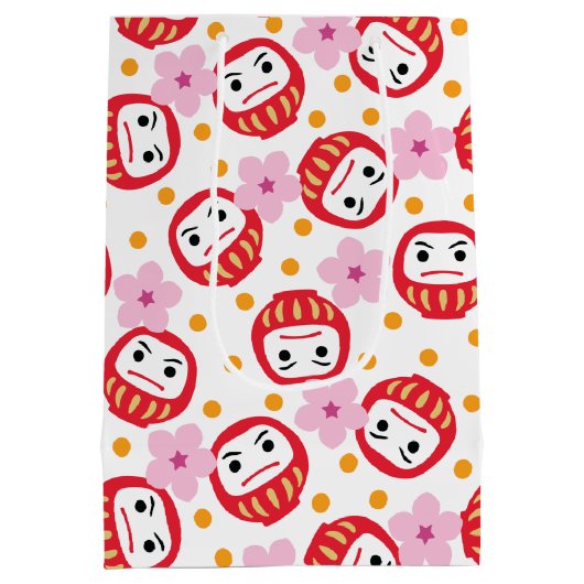 Daruma Medium Cadeauzakje (Achterkant)