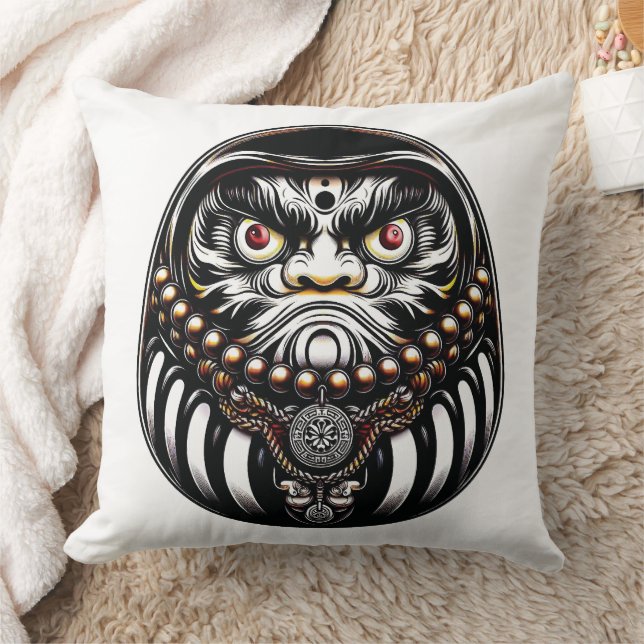 Daruma Pop Japanse Kunst Kussen (Deken)