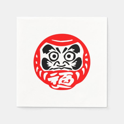 Daruma-pop Servet (Voorkant)