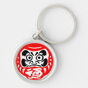 Daruma pop sleutelhanger