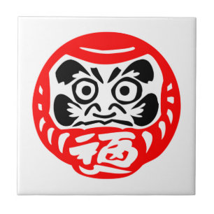 Daruma pop tegeltje