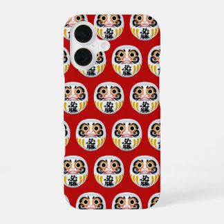 Daruma-pop (traditioneel Japans geluksbrengend voo iPhone 16 Hoesje