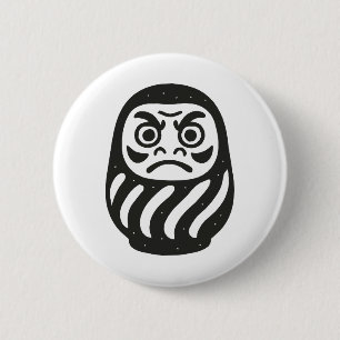 Daruma Ronde Button 5,7 Cm
