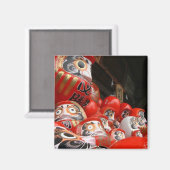Daruma San Japans Succes Dolls Magneet (Voorkant / Achterkant)