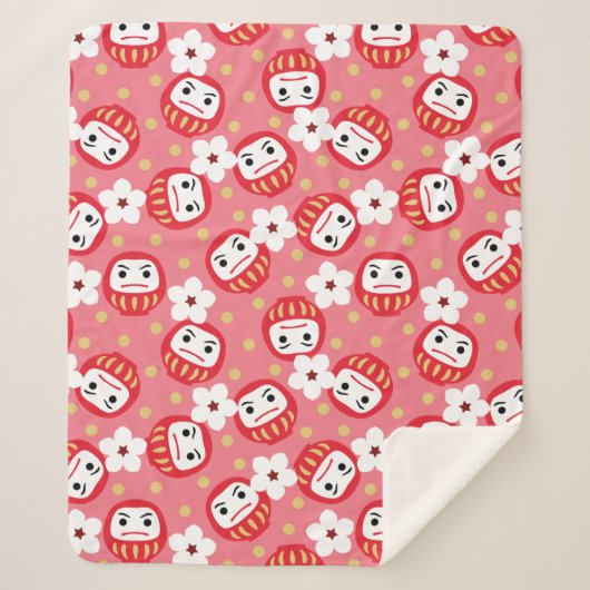 Daruma Sherpa Deken (Voorkant)