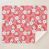 Daruma Sherpa Deken (Voorkant (horizontaal))