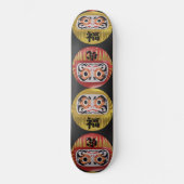 Daruma Skateboard – Japanese Ukiyo-e Inspired Art (Voorkant)