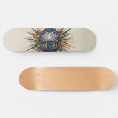 Daruma Skateboard – Japanese Ukiyo-e Inspired Art (Horizontaal)