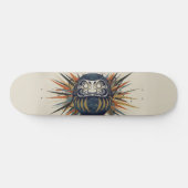 Daruma Skateboard – Japanese Ukiyo-e Inspired Art (Horizontaal)