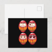 Daruma Sunbril Briefkaart (Voorkant / Achterkant)
