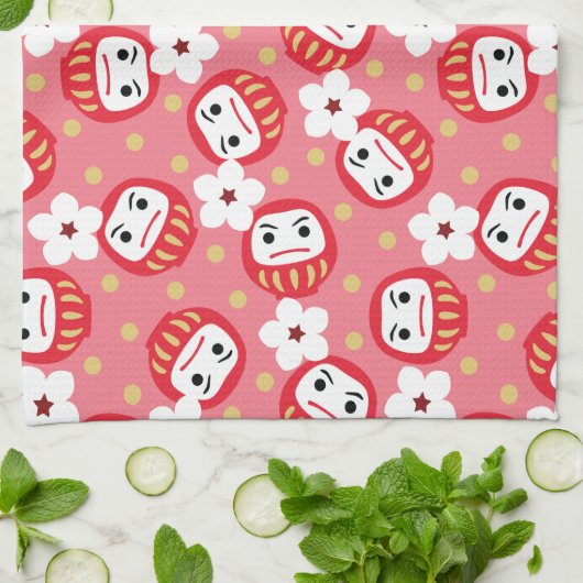 Daruma Theedoek (Gevouwen)