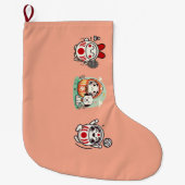 Daruma Trio Grote Kerstsok (Voorkant)