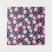 Daruma Wandkleed (Voorkant (horizontaal))