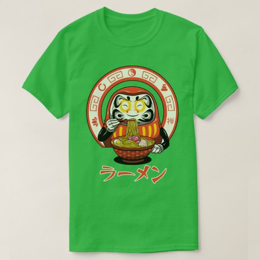 Daruma Zen Ramen T-shirt (Design voorkant)