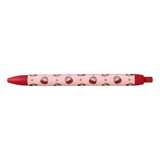 Daruma Zwarte Inkt Pen (Voorkant)