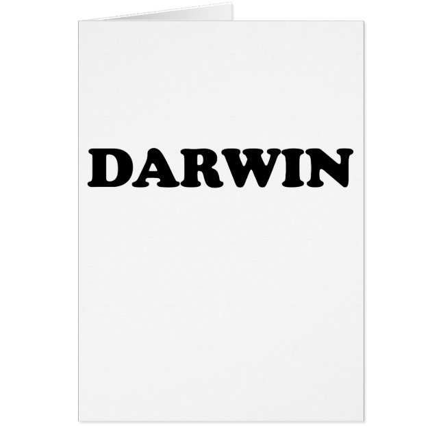 darwin (Voorkant)
