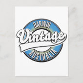 Darwin australia  logo briefkaart (Voorkant)