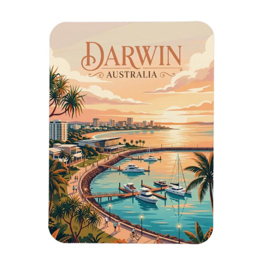 Darwin, Australië Magneet (Verticaal)