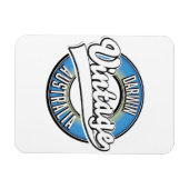 Darwin australië Vintage logo Magneet (Horizontaal)