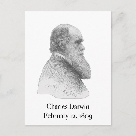 Darwin Briefkaart (Voorkant)