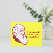 Darwin Briefkaart (Staand voorkant)