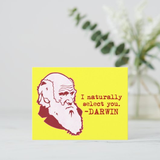 Darwin Briefkaart (Staand voorkant)