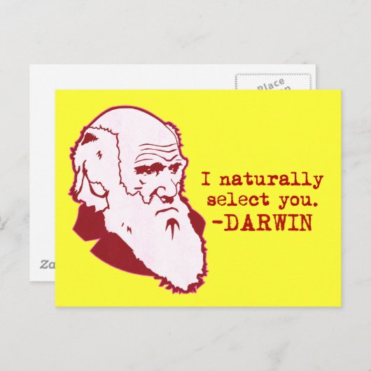 Darwin Briefkaart (Voorkant / Achterkant)