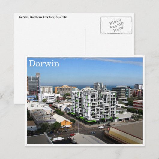 darwin briefkaart (Voorkant / Achterkant)