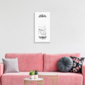 Darwin citeert overleving van het meest aanpasbare canvas afdruk (Insitu (Woonkamer))