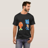 Darwin en Gumball T-shirt (Voorkant volledig)