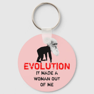 Darwin evolutie sleutelhanger