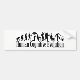 Darwin Evolution Bumpersticker
