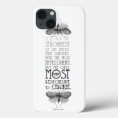 Darwin Evolution Quote Case-Mate iPhone Case (Achterkant)