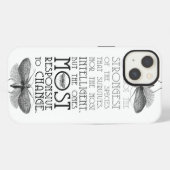 Darwin Evolution Quote iPhone Hoesje (Achterkant horizontaal)