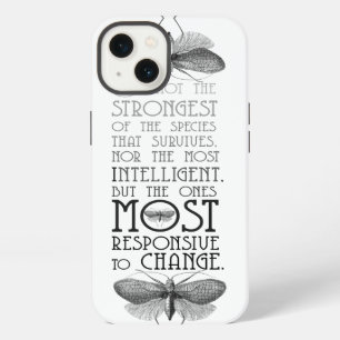 Darwin Evolution Quote iPhone 13 Hoesje