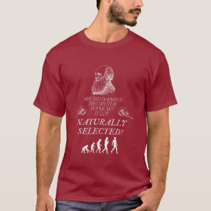 Darwin Evolution T-Shirt: Vier het genie van T-shirt