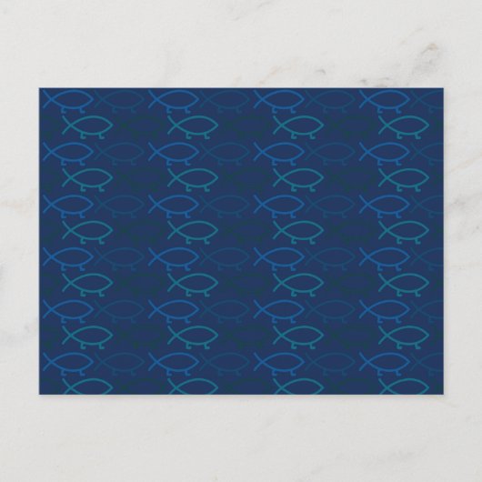 Darwin Fish Briefkaart (Voorkant)