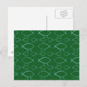 Darwin Fish Briefkaart (Voorkant / Achterkant)