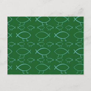 Darwin Fish Briefkaart