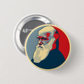 Darwin, geen tekst ronde button 5,7 cm (Voorkant /achterkant)