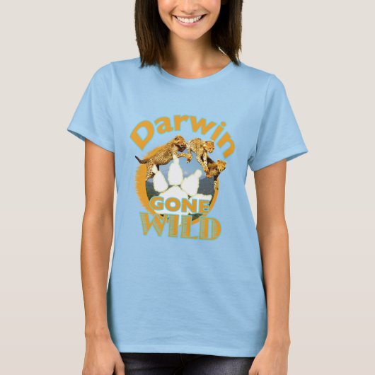 DARWIN GONE WILD logo t-shirt (Voorkant)