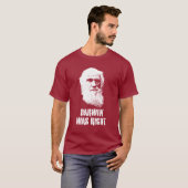 DARWIN HEEFT HET RECHT T-SHIRT (Voorkant volledig)