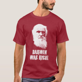 DARWIN HEEFT HET RECHT T-SHIRT