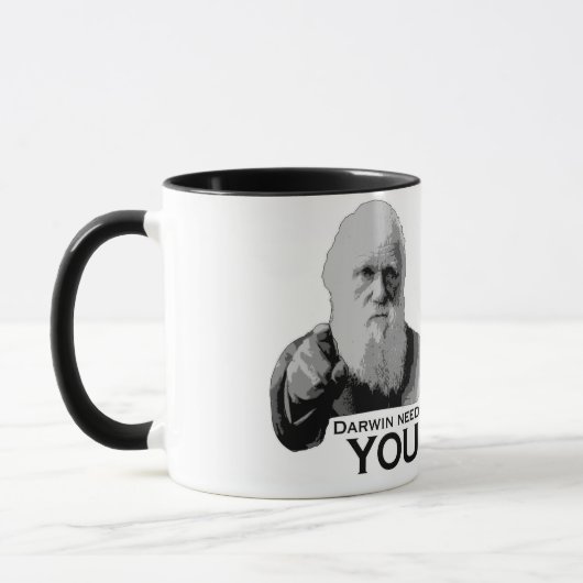 Darwin heeft je nodig! mok (Links)