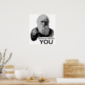 Darwin heeft je nodig! poster (Keuken)